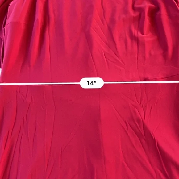 Ralph Lauren Bold Shoulder Jewel Tone Belted Statement Dress Size 6 like new - Picture 12 of 12